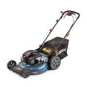 Senix 21-Inch 150 cc 4-Cycle Gas Powered Self-Propelled Lawn Mower, 3-In-1, Dual Lever Height Adjustment LSSG-M1